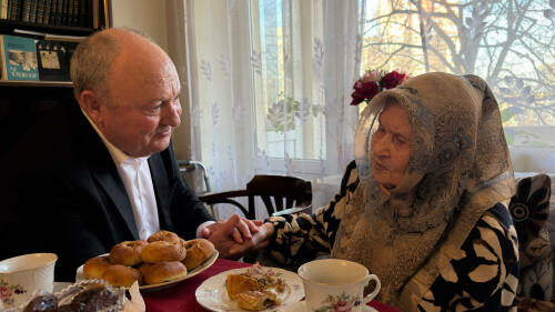 Полпред РТ в РФ поздравил с 103-летием дочь имама Ибрагима Гаитова