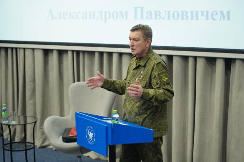 Герой России Александр Лапин в КФУ: «В этих стенах растет будущая элита»