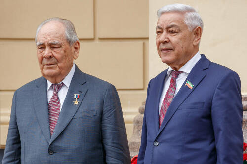 Шаймиев – Мухаметшину: Идем дальше по пути служения многонациональному народу Татарстана