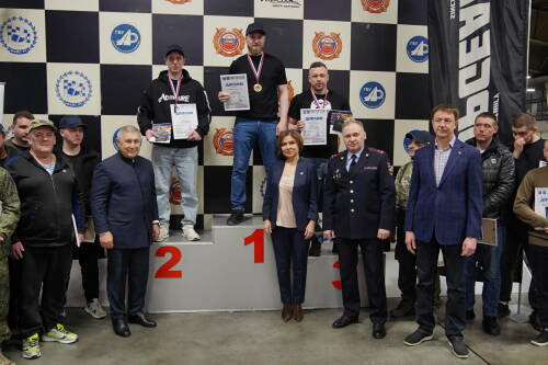 В Казани наградили победителей соревнований по картингу «Защитники Отечества»