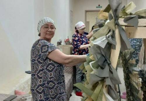 «Жизненно необходимо для бойцов»: «Движение Актаныш» передало материалы для 91 масксети