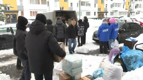 «Победы, только Победы»: нижнекамцы отправляют помощь на СВО и мирным жителям