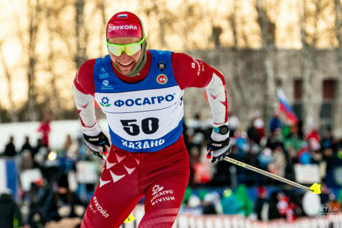 Большунов выиграл гонку преследования в финале Кубка России