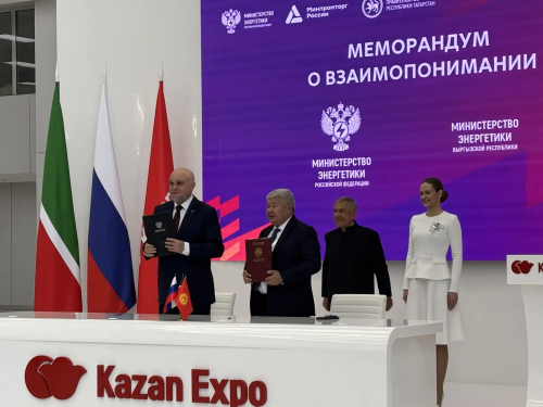 Россия и Кыргызстан договорились о стратегическом сотрудничестве на «Энергопроме»