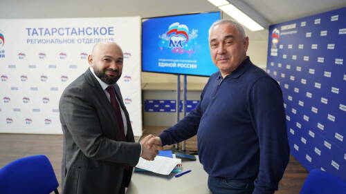 Руслан Гаджиев подал документы для участия в праймериз «Единой России»