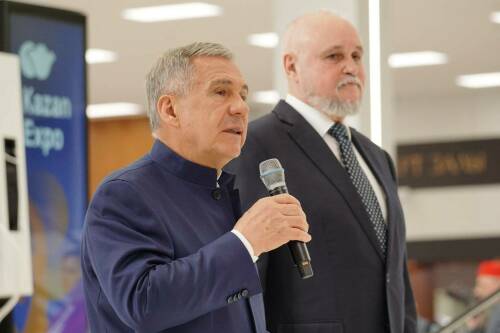 Минниханов и Цивилёв дали старт международному форуму «Энергопром»