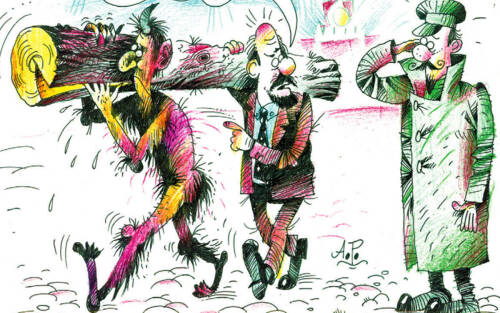 Каждый месяц читатели «Татар-информа» знакомятся со свежими карикатурами, опубликованными в легендарном «Чаяне». Ниже – 10 веселых картинок из апрельского номера казанского сатирического журнала.