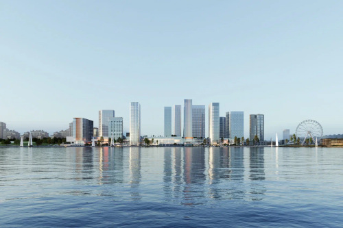 В Казани показали обновленные рендеры проекта «Яр Парк» на берегу Казанки