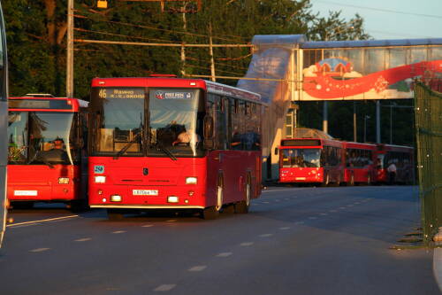 В Казани 9 мая усилят работу общественного транспорта и ограничат движение на ряде улиц
