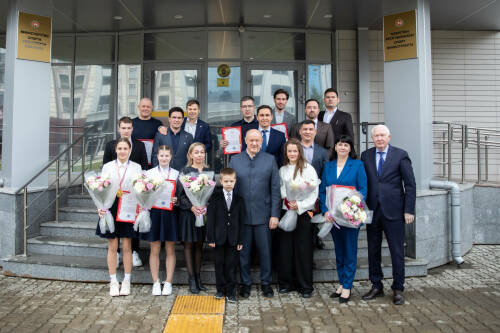 В Министерстве спорта РТ чествовали победителей и призеров международных соревнований