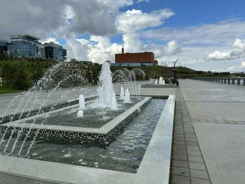 В Казани стартовал сезон работы фонтанов