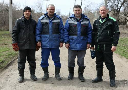 Аварийная бригада из Татарстана устранила 38 порывов водопровода в Лисичанске за месяц