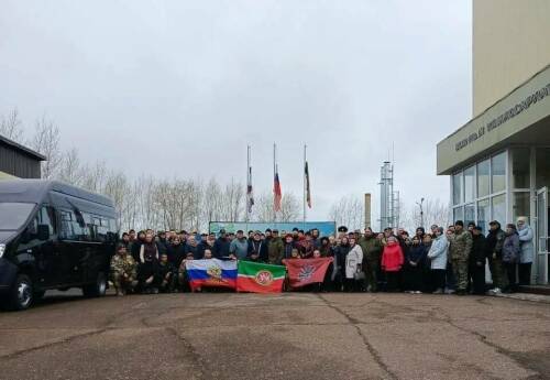 В Нижнекамске проводили контрактников в подразделения БПЛА, ПВО и «БАРС»