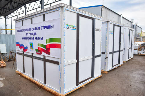 «Монтаж занимает 20 минут»: в Челнах разработали блиндаж-конструктор для зоны СВО