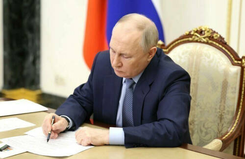 Президент России Владимир Путин подписал 