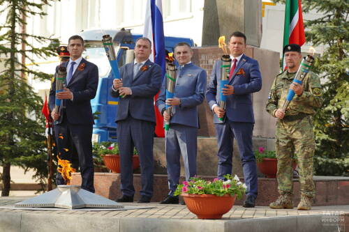 В Татарстане состоялась акция «Храним огонь Победы»