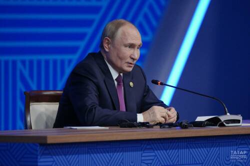 Путин: запуск трассы М-12 является результатом работы уроженцев Татарстана