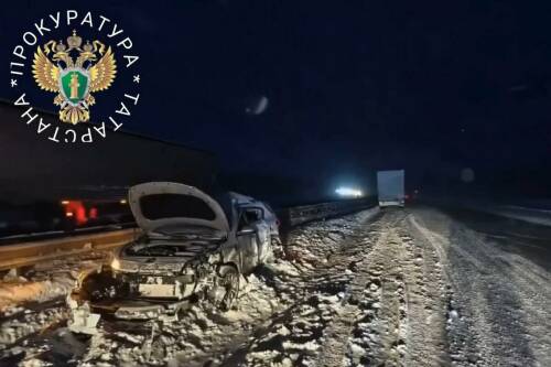 ДТП с фурой на платной трассе в РТ привело женщину-водителя на скамью подсудимых