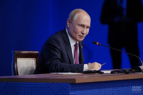 Президент России Владимир Путин заявил, что Казань в 2028 году готова принять следующие игры кочевников