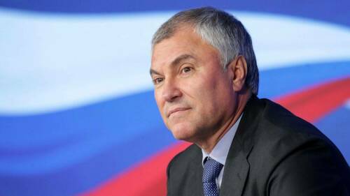 Володин вновь возглавил Госдуму