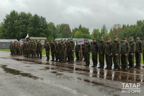 Сегодня в Казанском танковом училище состоялась торжественная церемония, посвященная открытию чемпионата Сухопутных войск по армейскому тактико-стрелковому многоборью