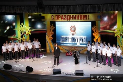 День милиции в пирамиде