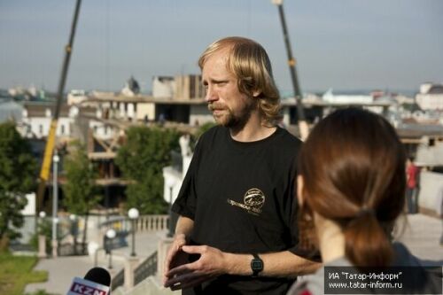 Транзит Венеры по диску Солнца в Казани 2012