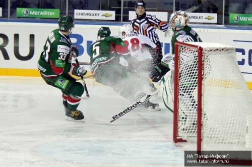 «Ак Барс» разгромил «Трактор» 
