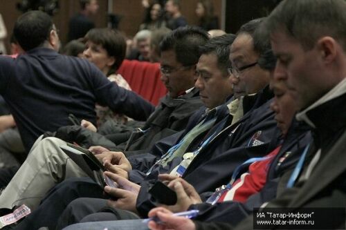 Церемония передачи ключей от Деревни Универсиады