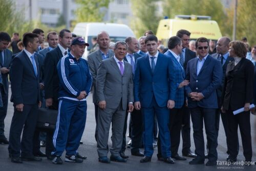 Ледовый дворец «Золотая шайба» открылся в Казани