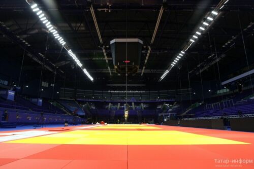 Подготовка к чемпионату Европы по дзюдо в "Татнефть-Арене"