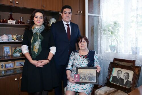 Вручение Ордена Красной Звезды