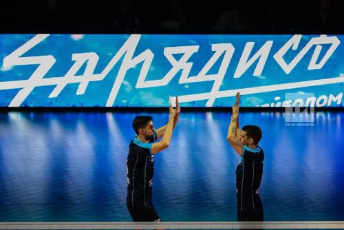 Матч Суперлиги по волейболу. Зенит-Казань - Кузбасс (Кемерово)