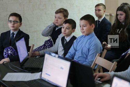 Конференция, посвященная итогам 2018 осенней сессии проекта "Сәләт ВикиМәктә