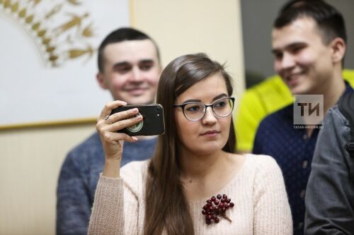 Встреча с волонтерами проекта "Мин татарча сөйләшәм"