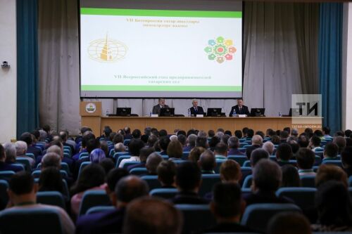 Сессия  "Роль предпринимателей в создании социально-экономической основы татарских сел" 