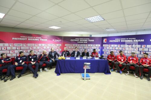 Пресс - конференция посвященная матчевой встрече по боксу Россия – Индия