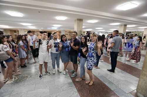Посещение музея 1000-летия Казани в рамках Форума татарской молодежи