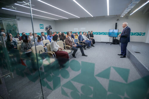 Церемония открытия XI школы лидера татарской молодежи
