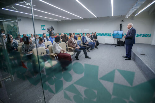 Церемония открытия XI школы лидера татарской молодежи