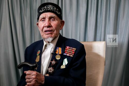 Почётному аксакалу мечети «Ярдәм» Гали Гарифуллину 99 лет