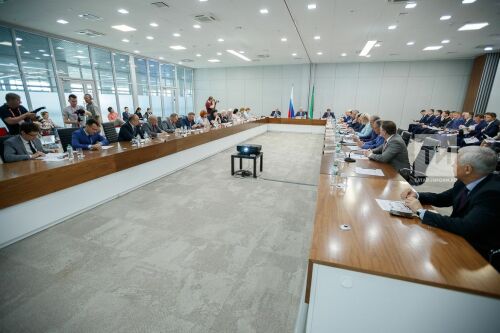 Встреча с членами Совета Федераций и депутатами Государственной Думы РФ (KazanExpo)