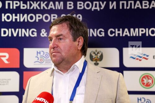 Пресс-подход первенства Европы по плаванию среди юниоров