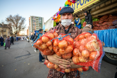В Казани проходят традиционные сельскохозяйственные субботние ярмарки