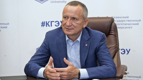 Ректор КГЭУ Эдвард Абдуллазянов провел итоговую пресс-конференцию