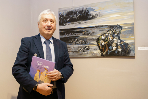 Юбилейная выставка Григория Эйдинова открылась в «Хазине»
