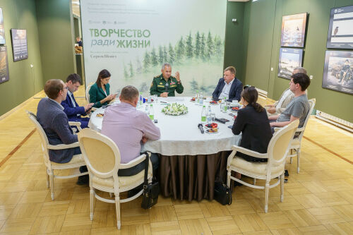 Сергей Шойгу встретился с журналистами СМИ Татарстана