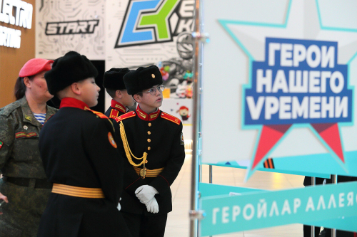 В Казани открыли обновленную «Аллею Героев» в KazanMall