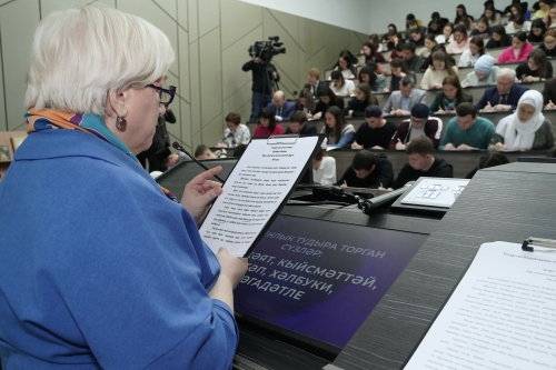 В КФУ стартовала образовательная акция «Татарча диктант»