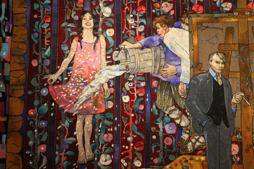 Выставка гобеленов Анатолия Егорова открылась в галерее «Хазинэ»